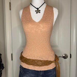 Free People Blush Georgia Knit Cami